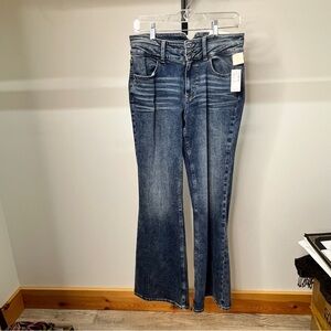 Maurices Dark Blue High Rise Size 10 NEW NWT Flare Jeans